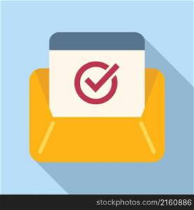 Mail delivery icon flat vector. Model service. Business economy. Mail delivery icon flat vector. Model service