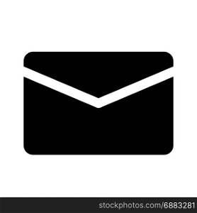 mail, icon on isolated background