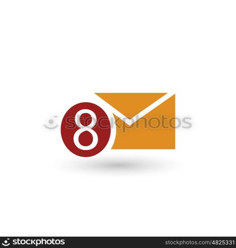 Mail icon. Vector