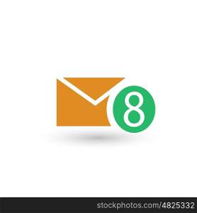 Mail icon. Vector