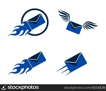 mail icon vector illustration design template