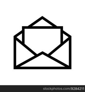 mail icon vector template illustration logo design