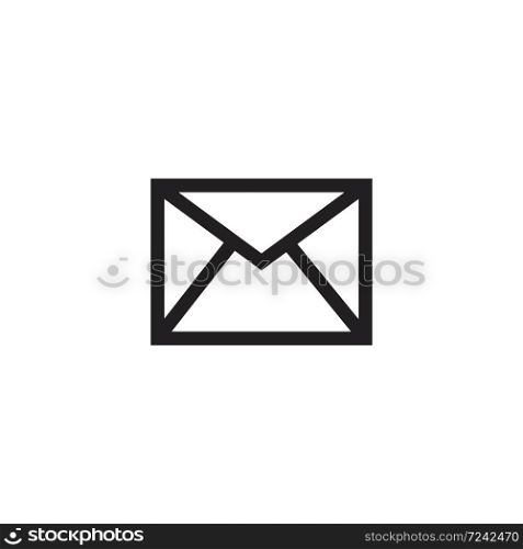 mail logo icon template vector illustration