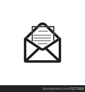 mail logo icon vector template