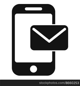 Mail message icon simple vector. Online internet. Email page. Mail message icon simple vector. Online internet