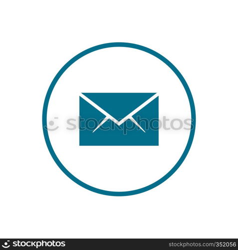 Mail vector icon. E-mail icon. Envelope illustration. message