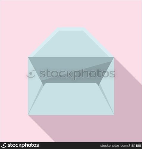 Mailbox envelope icon flat vector. Mail paper. Post newsletter. Mailbox envelope icon flat vector. Mail paper