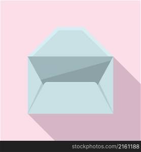 Mailbox envelope icon flat vector. Mail paper. Post newsletter. Mailbox envelope icon flat vector. Mail paper