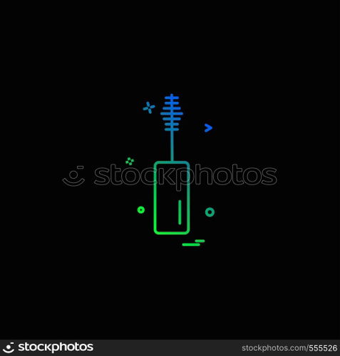 Makeup icon design vector