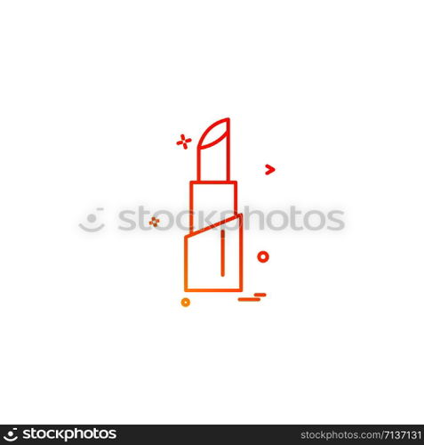 Makeup icon design vector 