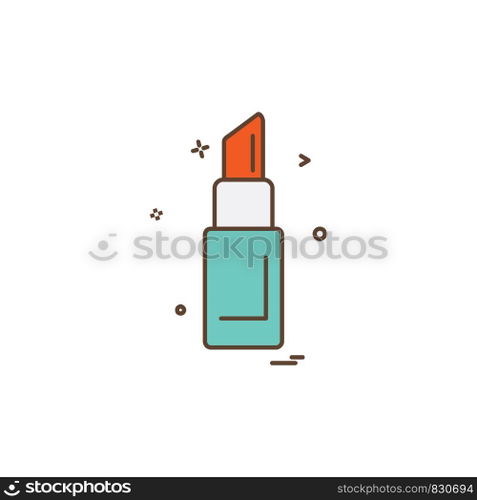 Makeup icon design vector