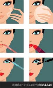 Makeup icons