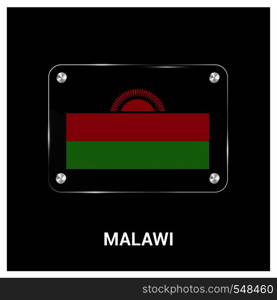 Malawi flags design vector