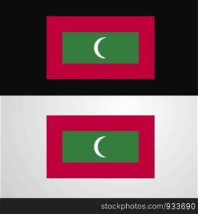 Maldives Flag banner design
