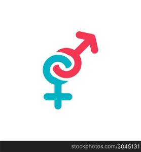 male and female symbol vector