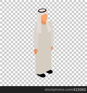 Male arab isometric icon 3d on a transparent background vector illustration. Male arab isometric icon