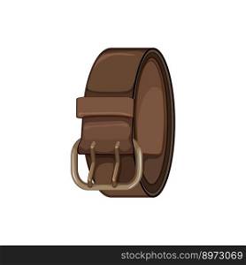 male leather belt cartoon. male leather belt sign. isolated symbol vector illustration. male leather belt cartoon vector illustration