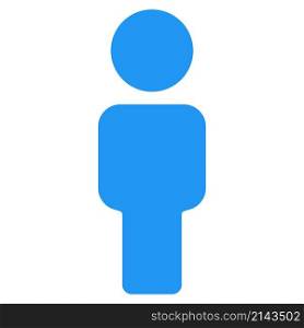 Male toilet sign with stickman logotype banner