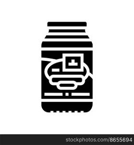 malt syrup barley glyph icon vector. malt syrup barley sign. isolated symbol illustration. malt syrup barley glyph icon vector illustration