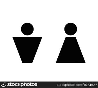 man and woman icon symbol vector illustration design. man and woman icon symbol vector illustration