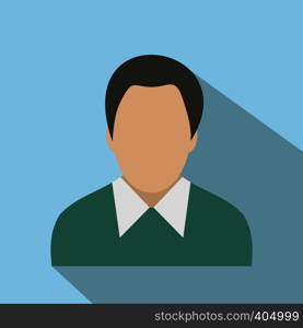 Man avatar icon for web and mobile devices. Man avatar icon
