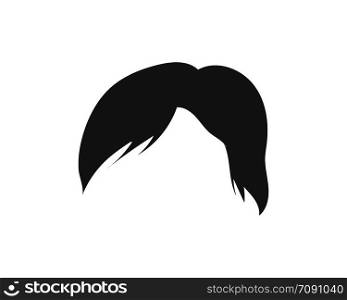 man hairstyle element icon vector illustration design