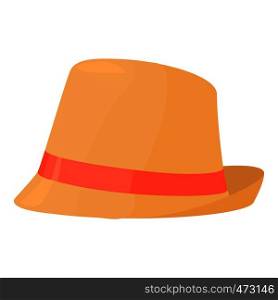 Man hat icon. Cartoon illustration of man hat vector icon for web. Man hat icon, cartoon style