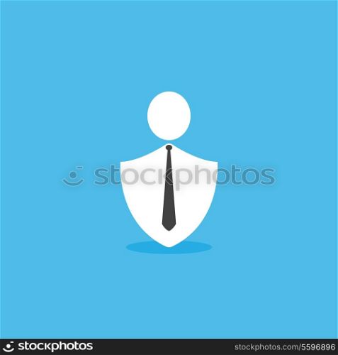 man in the tie icon