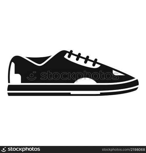 Man sneaker icon simple vector. Sport shoe. Run fashion. Man sneaker icon simple vector. Sport shoe