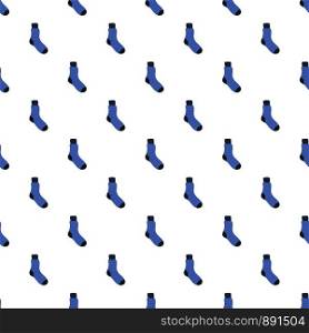 Man sock pattern seamless vector repeat for any web design. Man sock pattern seamless vector