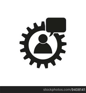 Management consulting icon. Vector illustration. EPS 10. stock image.. Management consulting icon. Vector illustration. EPS 10.
