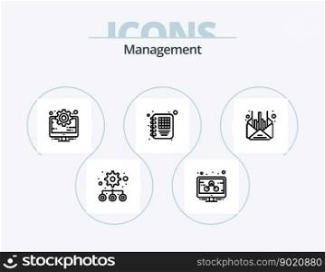 Management Line Icon Pack 5 Icon Design. . management. management. file. management