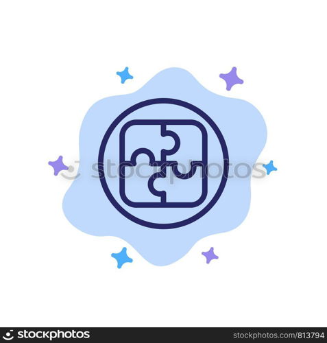 Management, Plan, Planning, Solution Blue Icon on Abstract Cloud Background