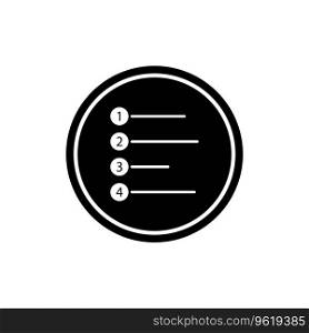 management process icon vector template illustration logo design