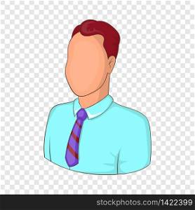 Manager avatar icon. Cartoon illustration of avatar vector icon for web design. Manager avatar icon, cartoon style
