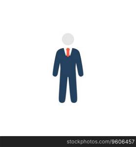 Manager Icon Vector. Flat color symbol. Manager Icon Vector