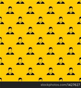 Manager pattern seamless vector repeat geometric yellow for any design. Manager pattern vector