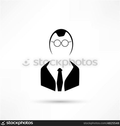 Manager vector icon.