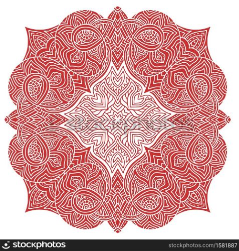 Mandala coloring book page. Carpet design. Mandala coloring book page. Carpet design.