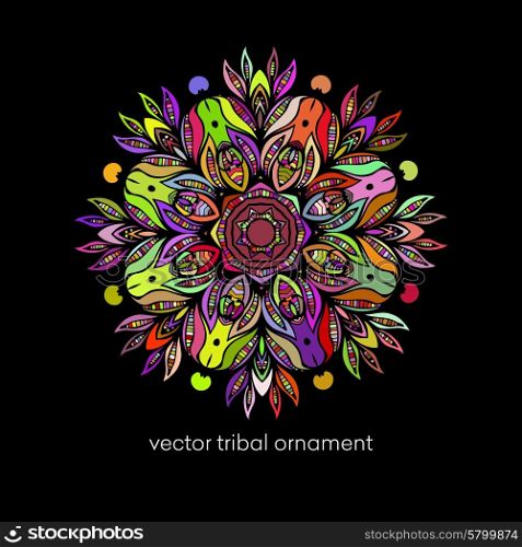 Mandala. Ethnic decorative elements.Vector illustration. Mandala. Ethnic decorative elements.Vector illustration EPS 10