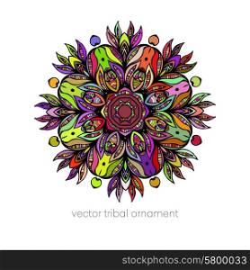 Mandala. Ethnic decorative elements.Vector illustration. Mandala. Ethnic decorative elements.Vector illustration EPS 10