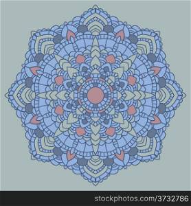 Mandala. Indian decorative pattern. Vector illustration.
