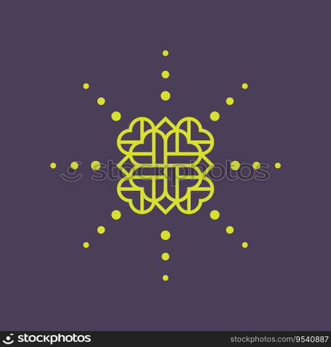 mandala logo vector