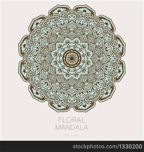 Mandala vector seamless pattern. Vintage decorative elements. Hand drawn tiles background. Islam, Arabic, Indian,turkish,pakistan,chinese, ottoman motifs