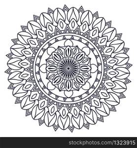 Mandalas for coloring book. Decorative round ornaments. Unusual flower shape. Oriental vector, Anti-stress therapy patterns. Weave design elements