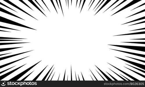 Manga speed burst frame. Radial anime speed lines. Crash zoom effect for comic book. Radial lines overlay template. Manga brust frame. Cartoon boom effect. Vector illustration on white background.. Manga speed burst frame. Radial anime speed lines. Crash zoom effect for comic book. Radial lines overlay template. Manga brust frame. Cartoon boom effect. Vector illustration on white background