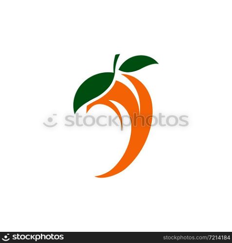 mango icon Vector Illustration design Logo template