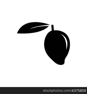 mango logo design illustration icon templat