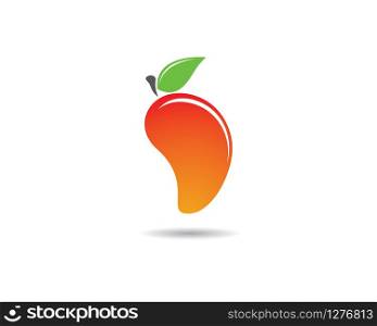 Mango logo template vector icon illustration design