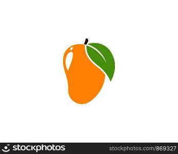 mango logo vector icon template